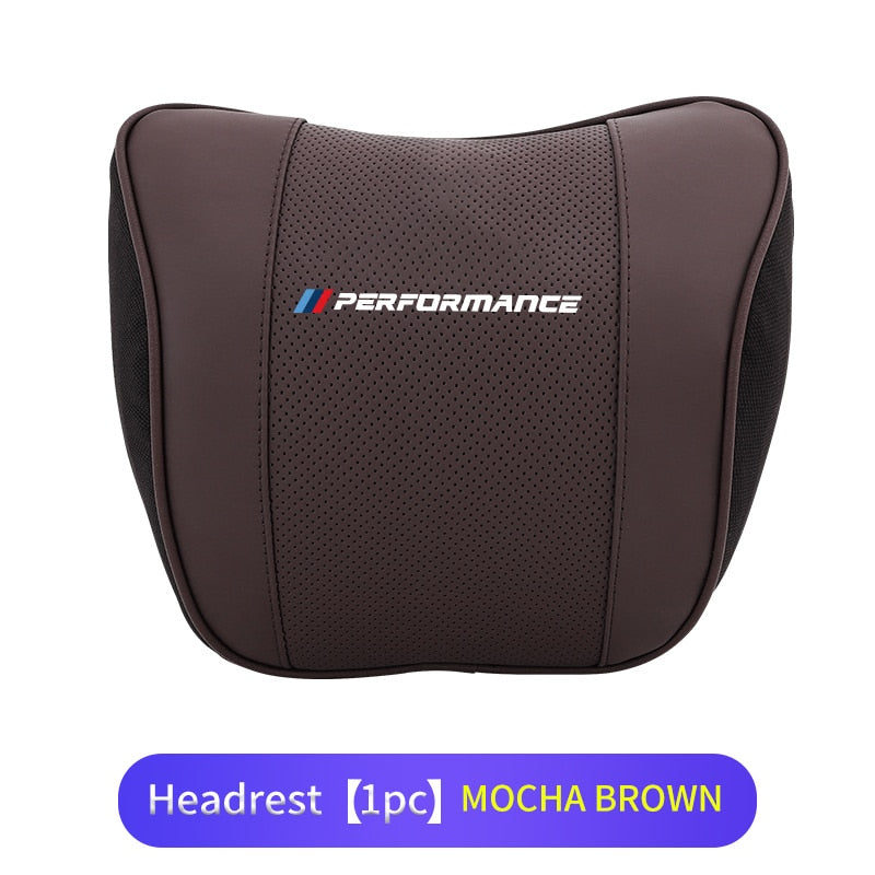 Leder Auto Kopfstütze, Nacken Kissen, Lenden Unterstützung, Auto-Protector Kissen für BMW, G30, F10, F30, g20