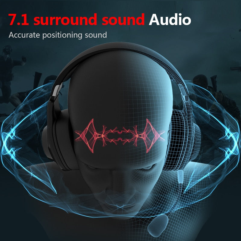 Edifier G2II Gaming-Headset, Gamer-Kopfhörer, kabelgebundenes Headset, 50-mm-Treiber, 7.1-Surround-Sound, RGB-Licht, Mikrofon mit Geräuschunterdrückung
