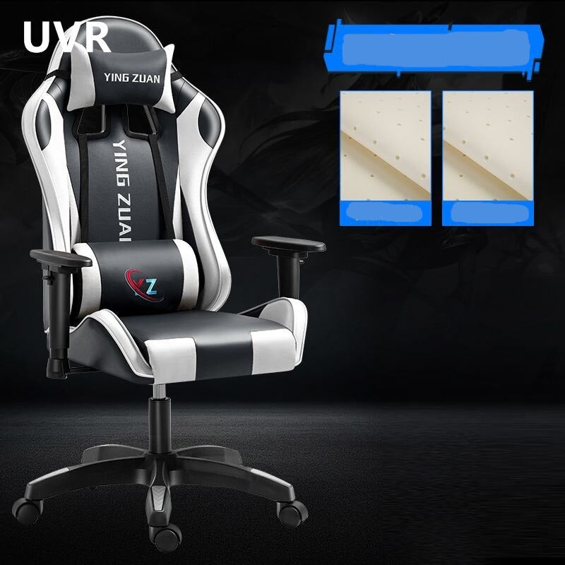 Hochwertiger Computerstuhl, Heimbürostuhl, sitzender bequemer Liegestuhl, ergonomischer Gaming-Stuhl mit Schwammkissen