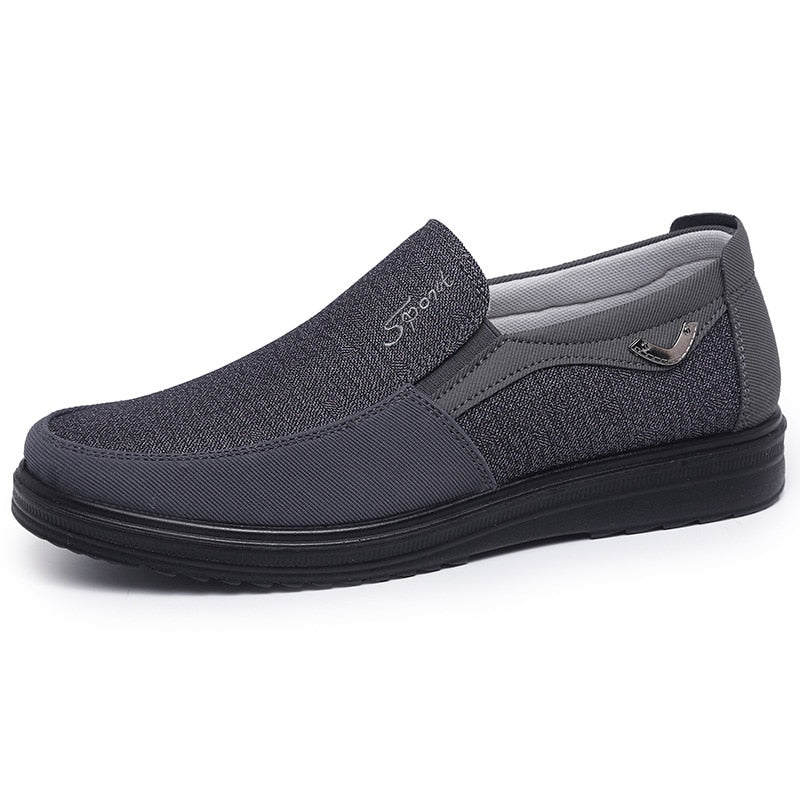 Herren Klassische Sommerschuhe, Atmungsaktive Flache Männer Schuhe Plus Größe