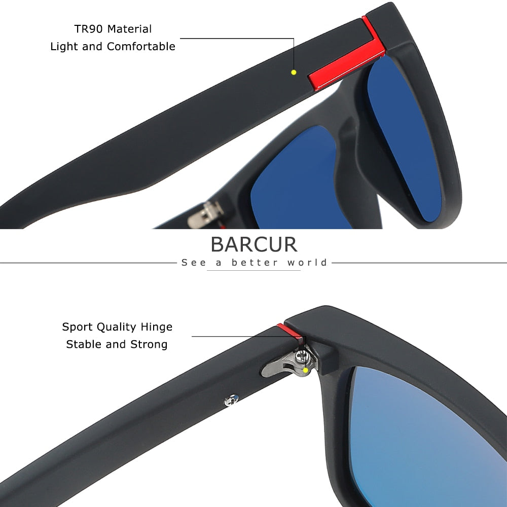 Herren NEUE Polarisierte Sonnenbrille, Driving Shades Männliche Sonnenbrille Oculos de sol