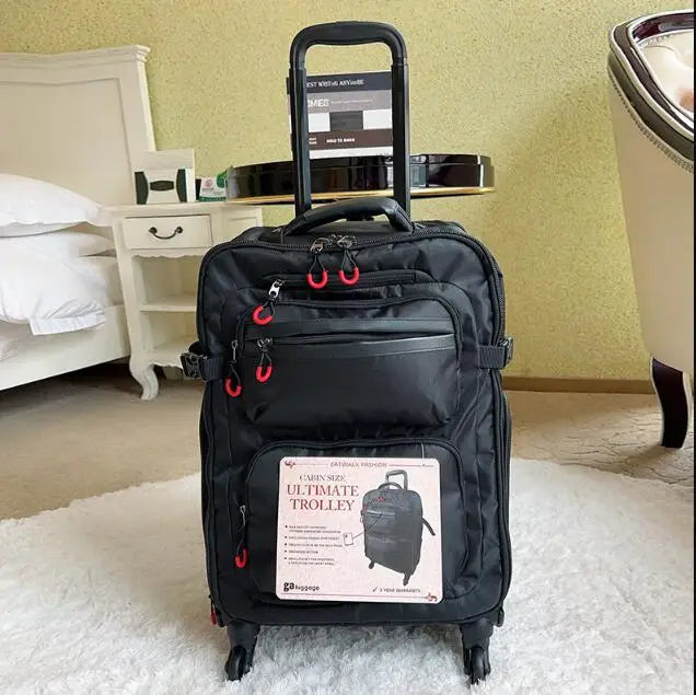20 Inch 22 Inch 24" Travel Rolling luggage bag Travel Suitcase Rolling Backpack Spinner Wheels Travel Trolley Wheeled backpack