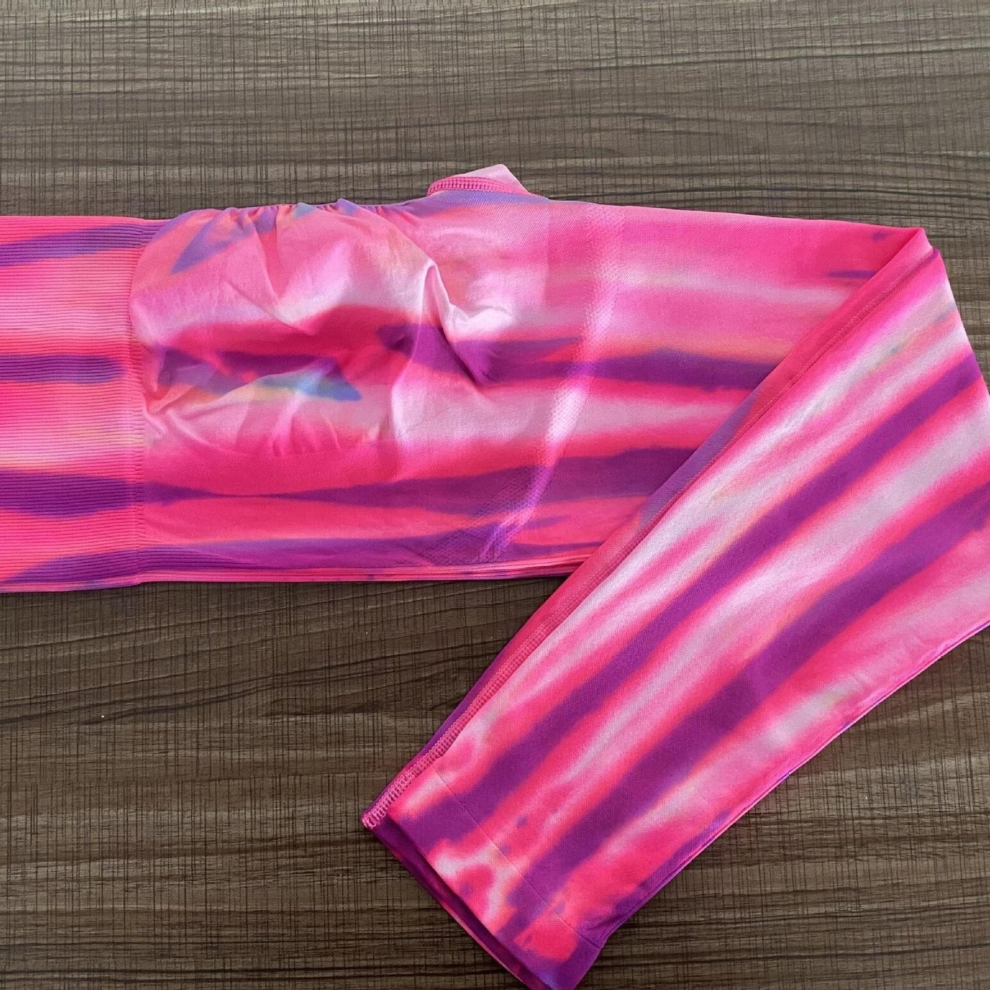 Nahtlose Damen Fitness Leggings, Hohe Taille Atmungsaktive enge Yoga Sporthose