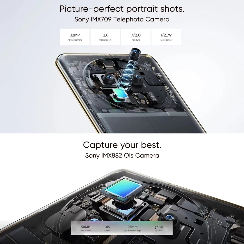 Global ROM Realme 12 Pro 5G 6.7" 120Hz 5000mAh Battery 67W 50MP Rear Three Cameras Snapdragon® 6 Gen 1 Octa Core NFC