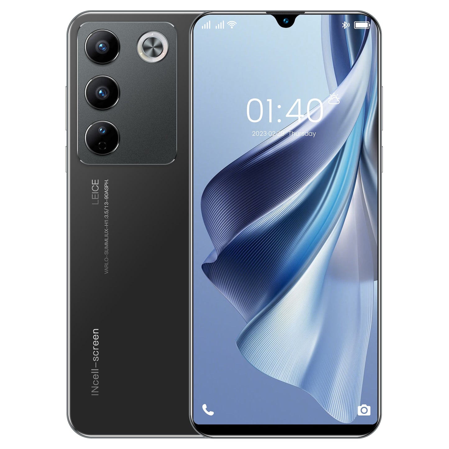 V27E neues Android Smartphone, Dual Sim 6800 mAh 7,3 HD-Bildschirm Handy Pro, globale Version 5G Original Mobiltelefone