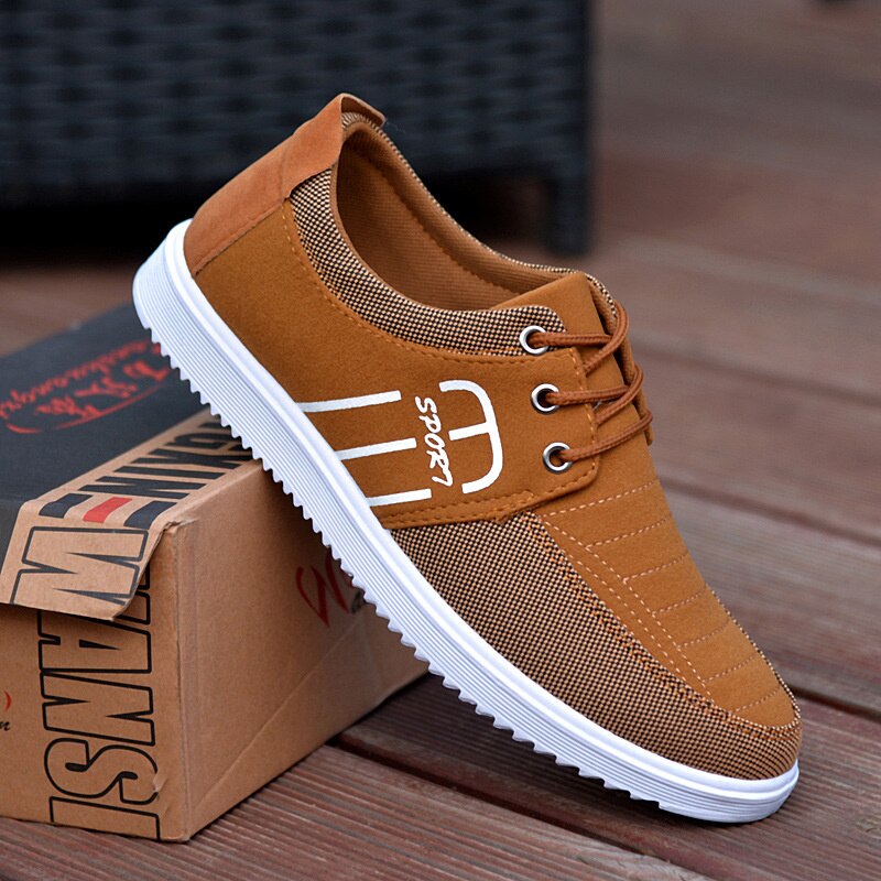 Neue Herren Leinwand Schuhe, Leichte Sport Schuhe Casual Mesh Atmungsaktive Vulkanisierte Schuhe