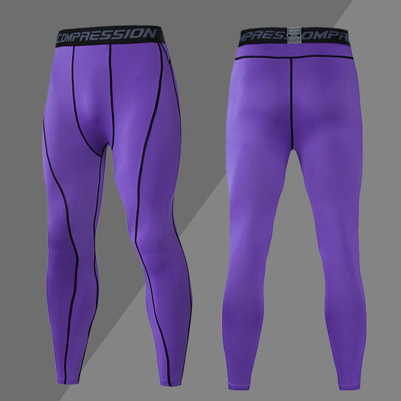 Herren-Kompressions-Jogginghose, Sporthose für Fitnessstudio, Laufen, Jogging, Trainingshose