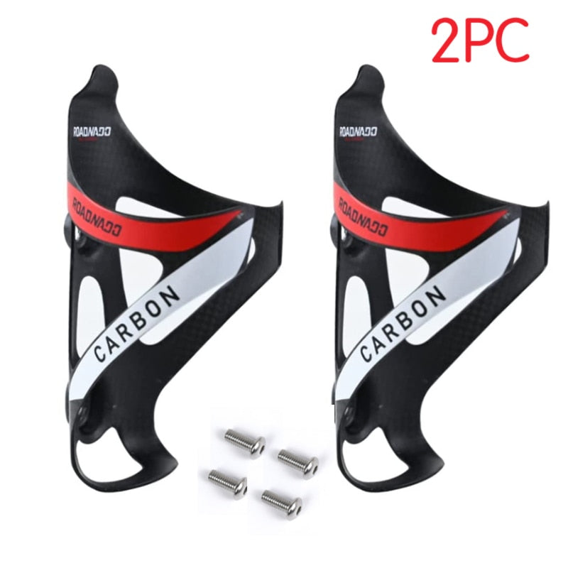 1 PC/2 PC Fahrrad Flaschenalter aus Vollkarbon, MTB Flaschenhalter