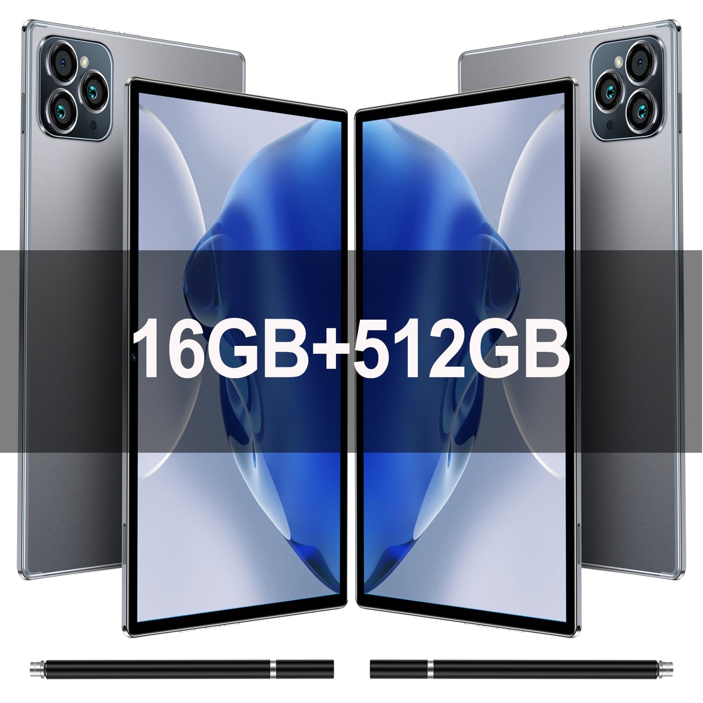 2023 Neues Tablet Android S23 Ultra 10,1 Zoll HD 16G+512GB, 5G Dual-SIM-Karte, WIFI Google Play Tablets für Laptop