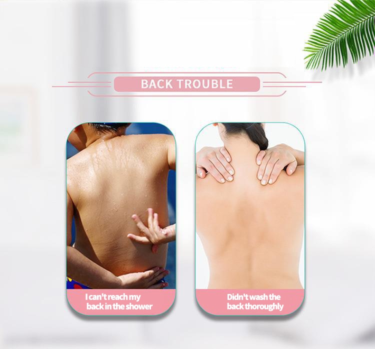 Fuß-und Rückenschrubber-Pad, multifunktionales Schrubb-Fußmassage-Pad, rutschfestes Fußpolster, Silikon-Badebürste
