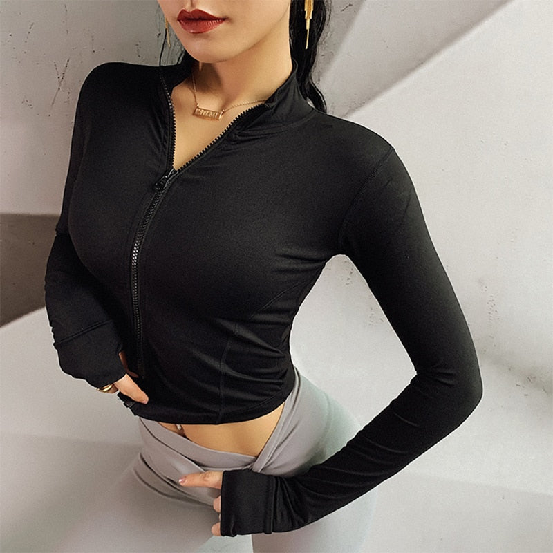 Damen Yoga Shirt Top, Trainingskleidung
