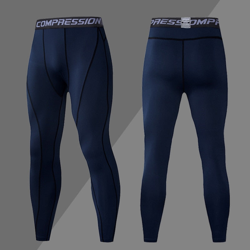 Herren-Kompressions-Jogginghose, Sporthose für Fitnessstudio, Laufen, Jogging, Trainingshose