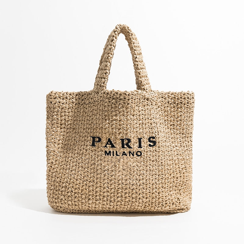 Damenmode "Paris" Designer Handtaschen, Sommer Strand Tasche
