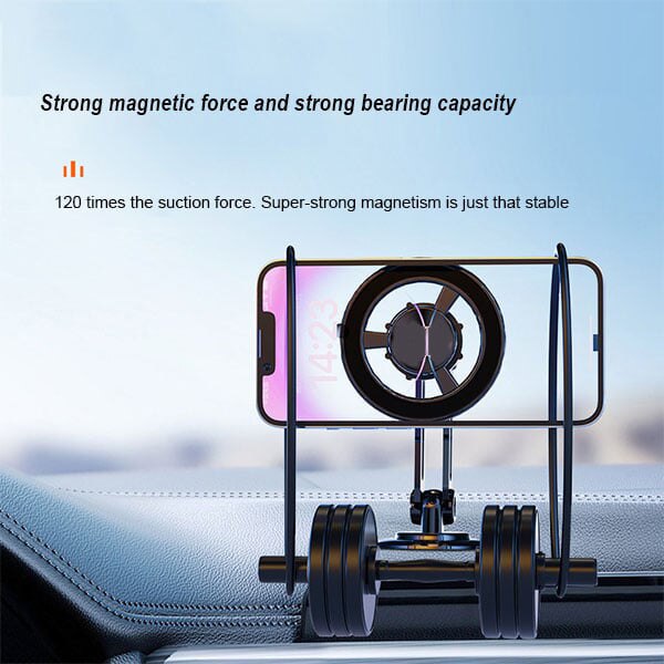 Universeller 360° PRO magnetischer Handyhalter, GPS-Unterstützung für alle Handys