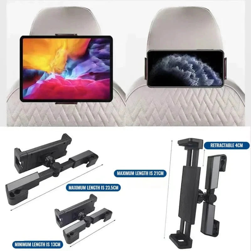 Tragbare Auto-Kopfstützen-Tablet-Halterung für iPad, Tablet-Ständer, Auto-Rücksitz-Kopfstützenhalterung