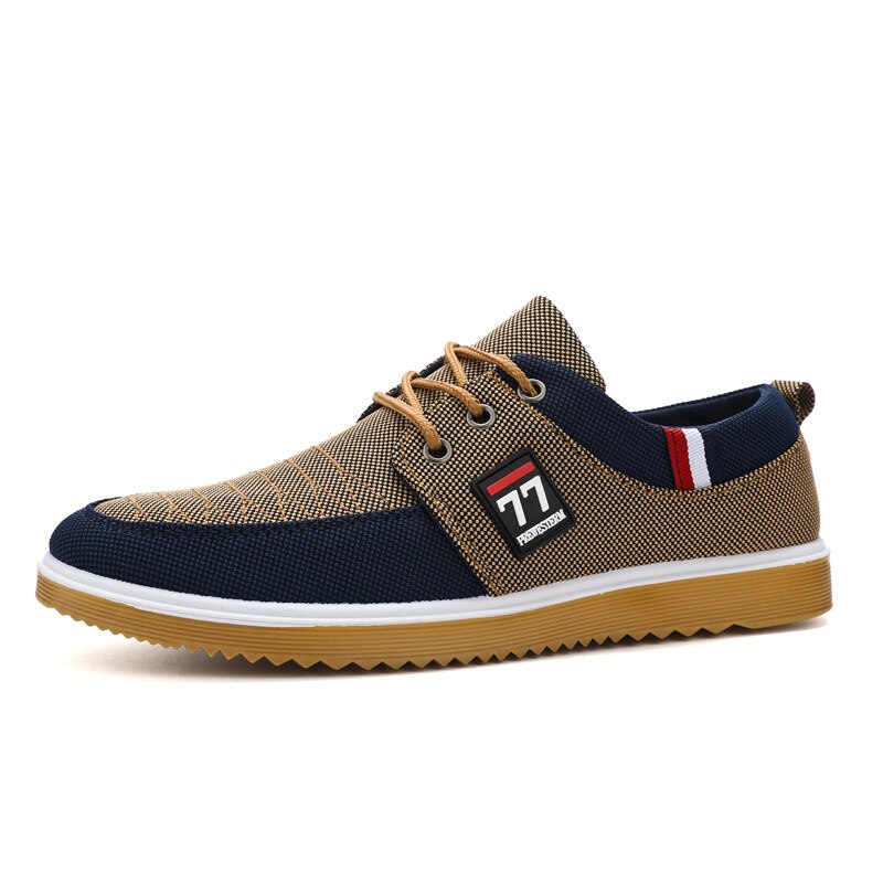 Neue Herren Leinwand Schuhe, Leichte Sport Schuhe Casual Mesh Atmungsaktive Vulkanisierte Schuhe