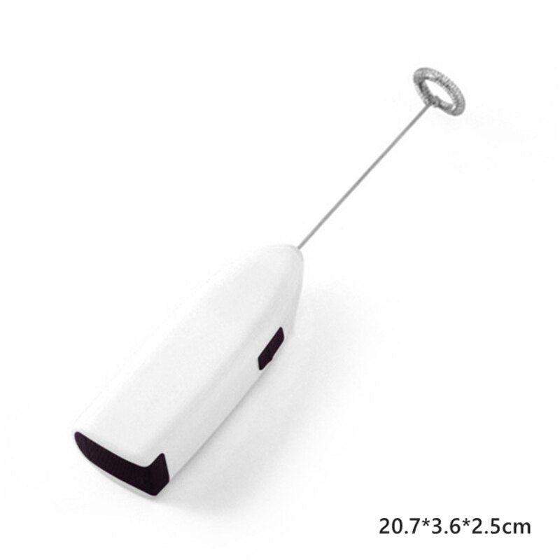 1 Stück Elektrischer Schneebesen, Kaffee Aufschäumen, Zauberstab Milch, Cappuccino Mixer-düse