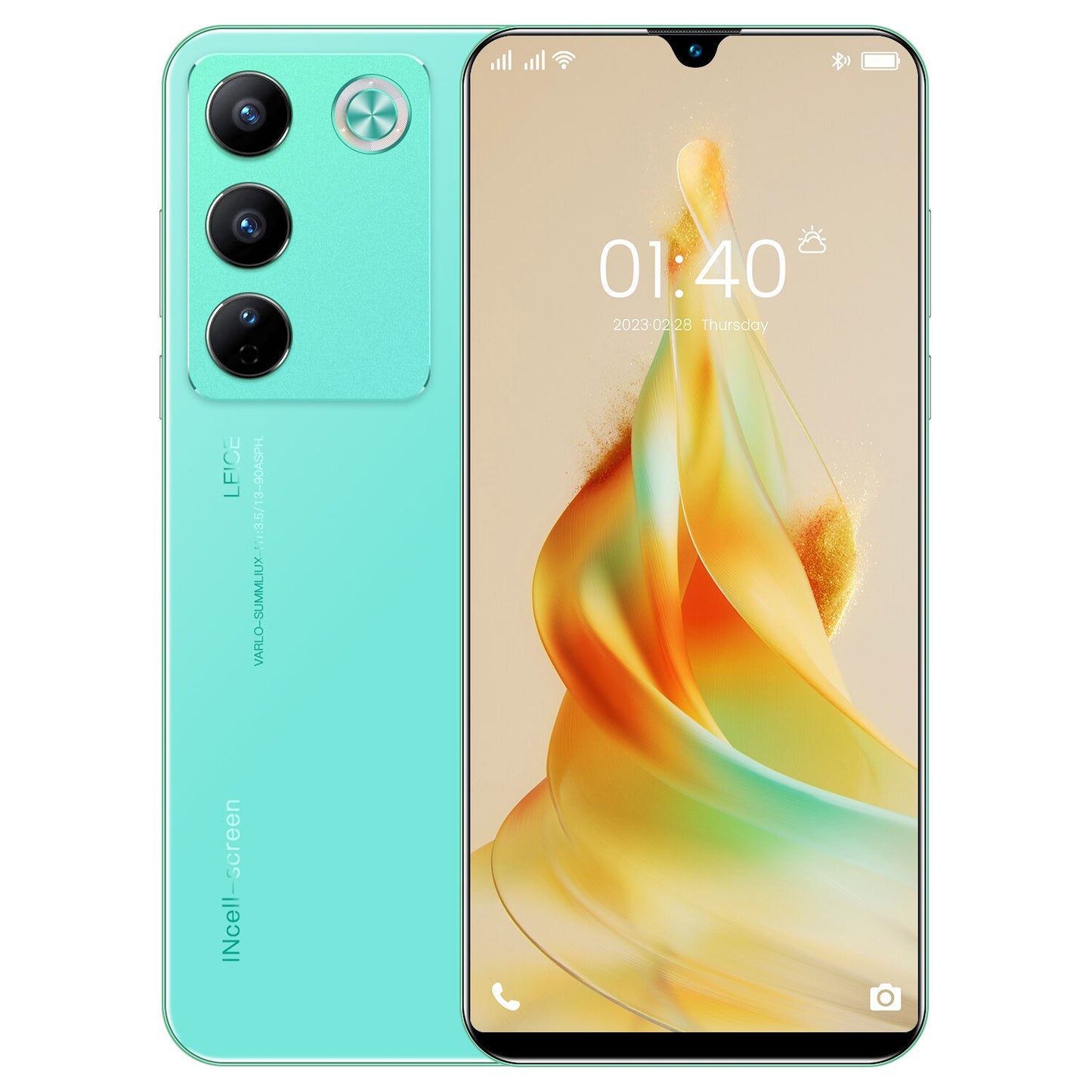 V27E neues Android Smartphone, Dual Sim 6800 mAh 7,3 HD-Bildschirm Handy Pro, globale Version 5G Original Mobiltelefone