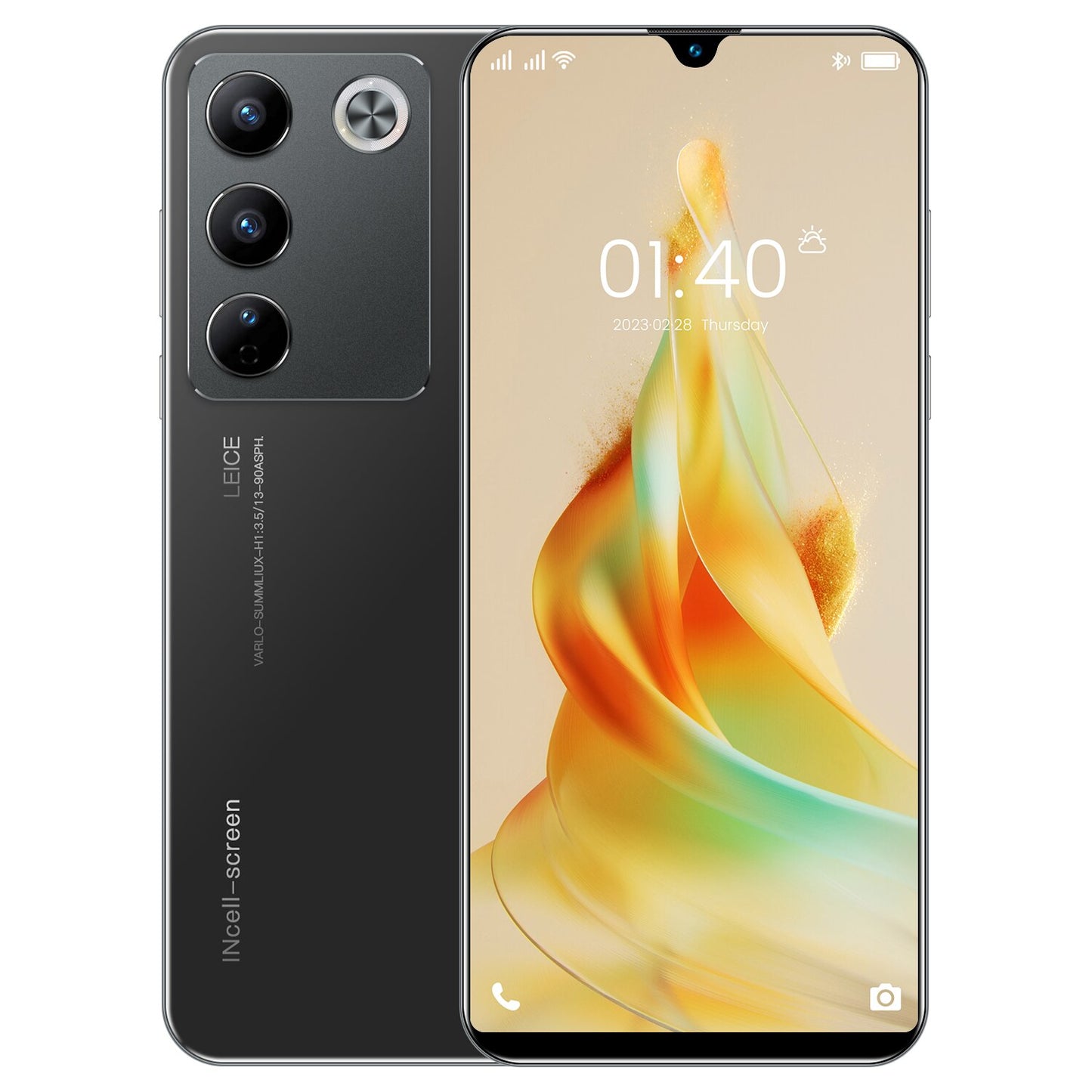 V27E neues Android Smartphone, Dual Sim 6800 mAh 7,3 HD-Bildschirm Handy Pro, globale Version 5G Original Mobiltelefone