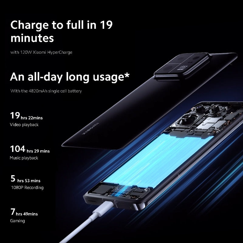 Xiaomi 13 Pro 12GB 512 GB, 5G Globale Version, Snapdragon 8 Gen 2 Octa-Core 6,73" Display, 120 Hz 50 MP Leica Kamera, 120 W Schnellladung, 2 SIM-Karten