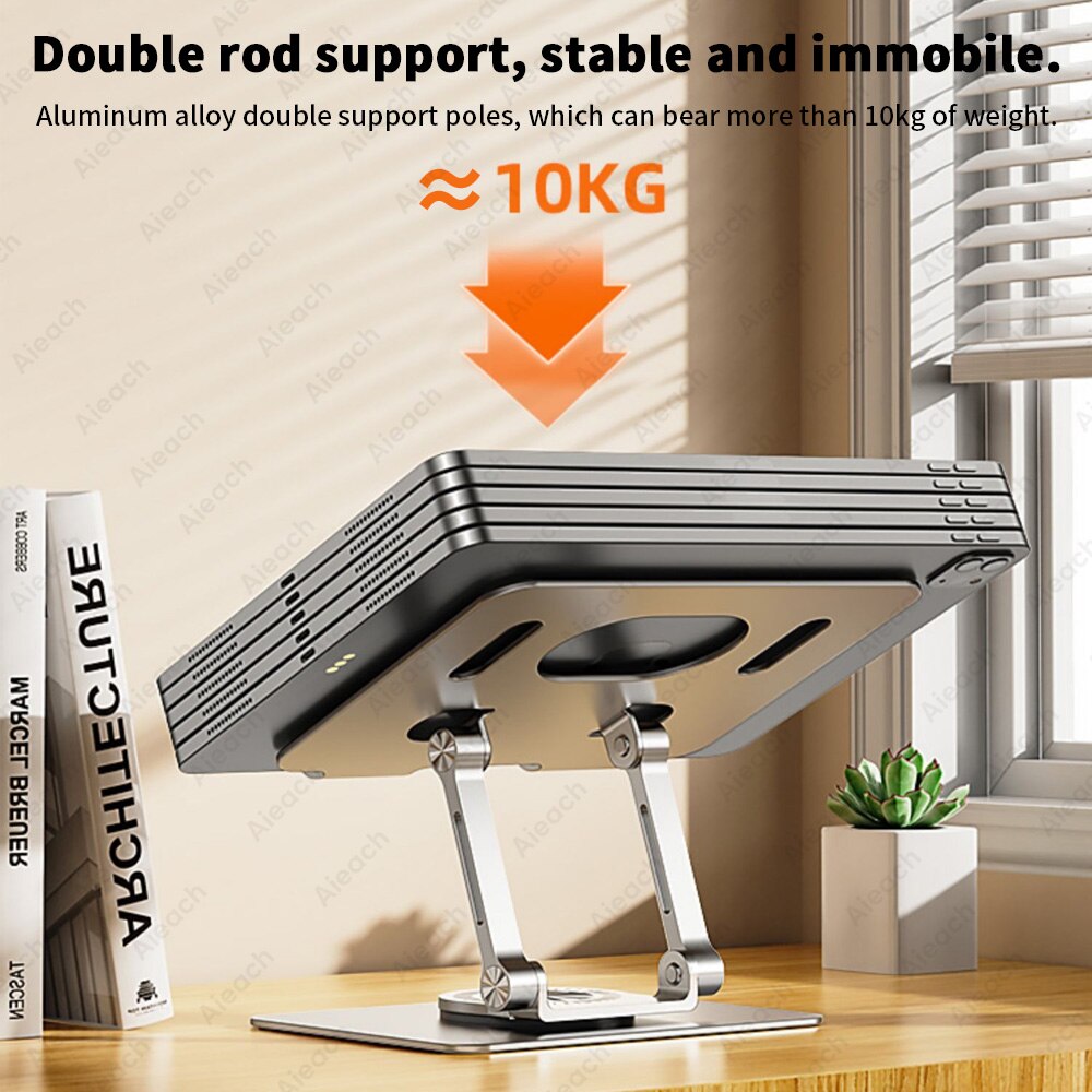 Aieach 12,9 Zoll Tablet Ständer für iPad Pro Stand Xiaomi, iPhone Aluminium Handyhalter, Einstellbare Tablethalter Unterstützung