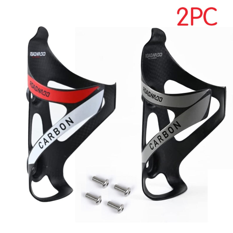 1 PC/2 PC Fahrrad Flaschenalter aus Vollkarbon, MTB Flaschenhalter