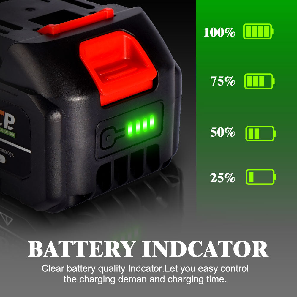 21V Akku 20000mAh - 10000mAh Lithium-Ionen-Akku für Makita, Elektrowerkzeug