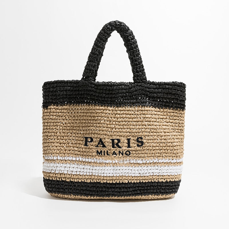 Damenmode "Paris" Designer Handtaschen, Sommer Strand Tasche