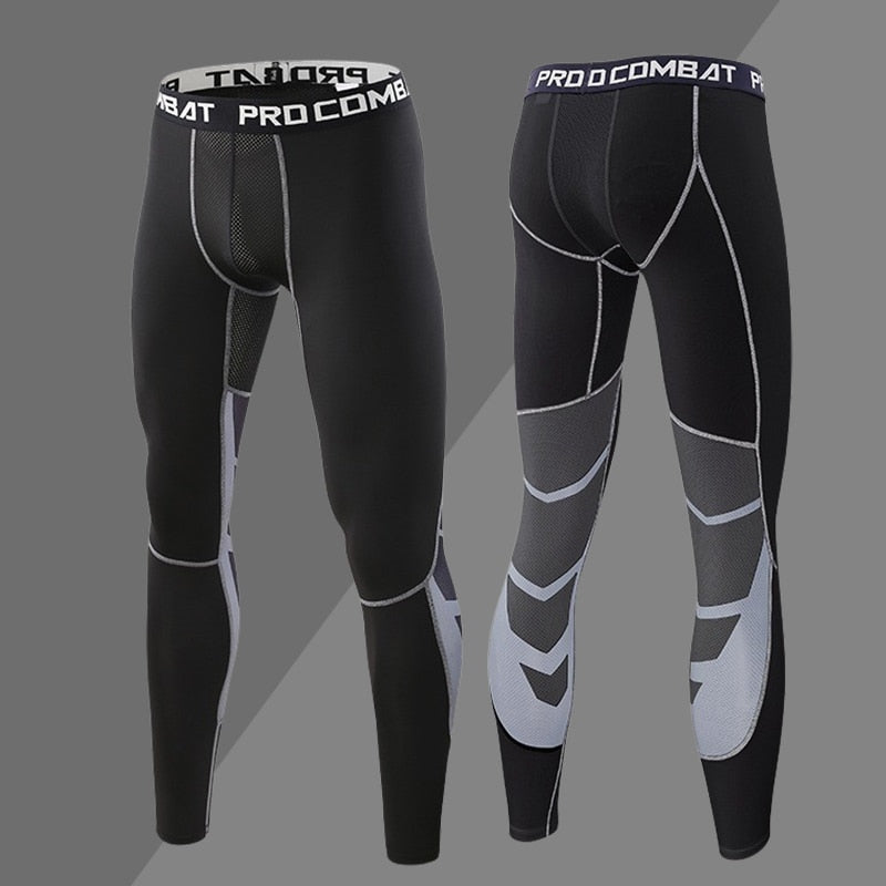 Herren-Kompressions-Jogginghose, Sporthose für Fitnessstudio, Laufen, Jogging, Trainingshose