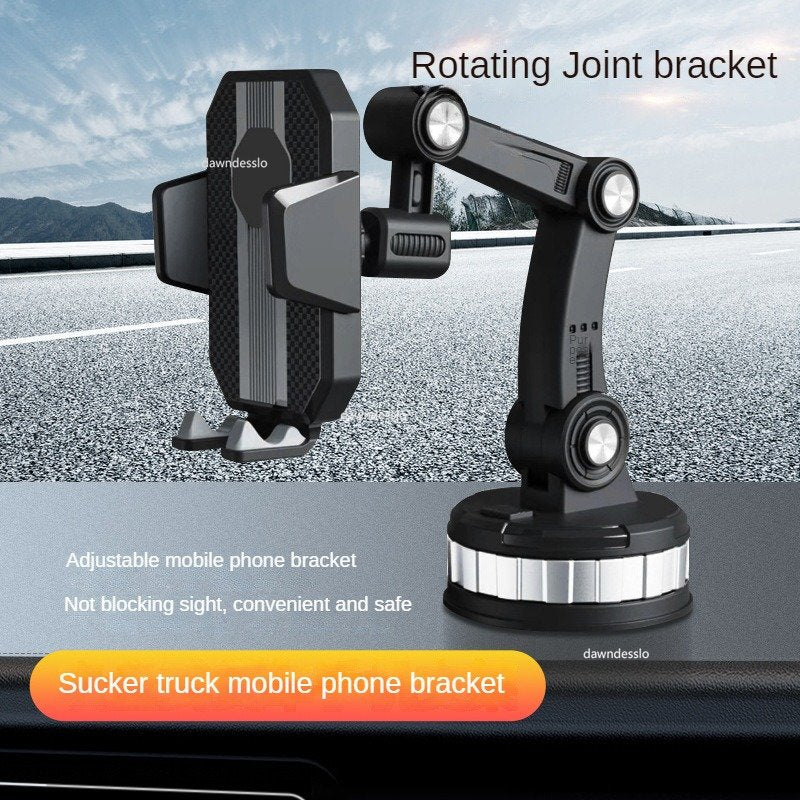 Universeller großer PKW/ LKW-Telefonhalterung mit erweitertem Saugnapf, stoßfester Handy-Ständer, großer Gelenk-GPS-Navigationshalter