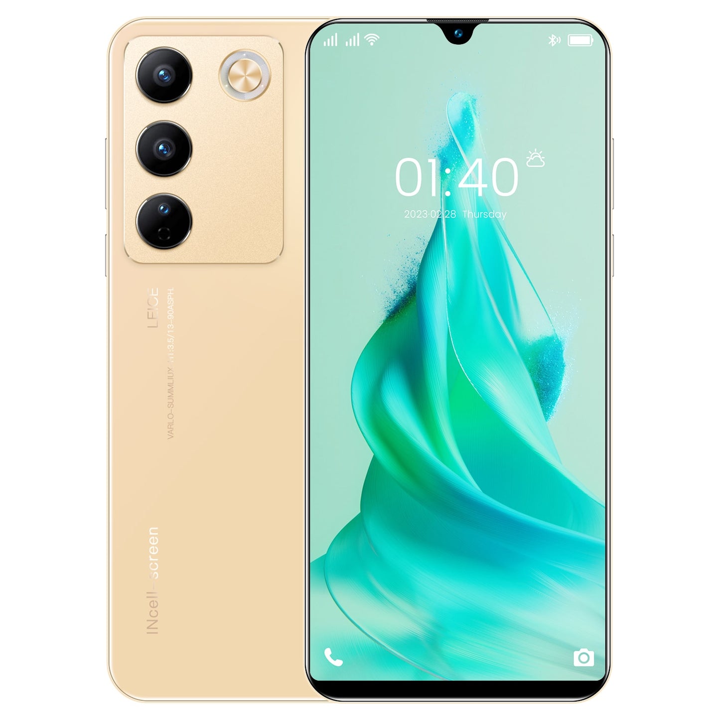 V27E neues Android Smartphone, Dual Sim 6800 mAh 7,3 HD-Bildschirm Handy Pro, globale Version 5G Original Mobiltelefone