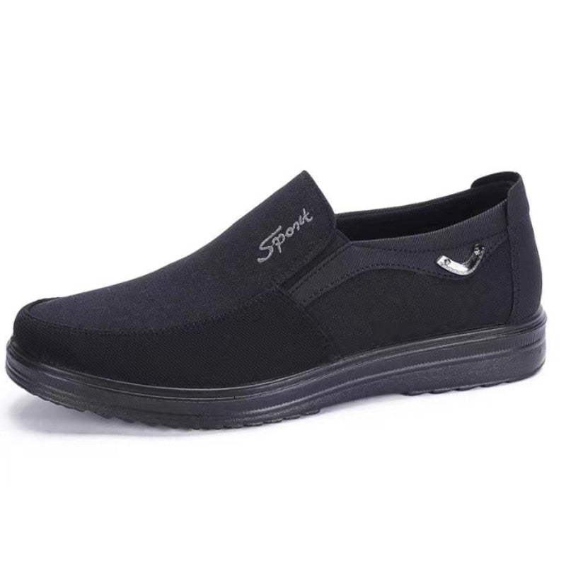 Herren Klassische Sommerschuhe, Atmungsaktive Flache Männer Schuhe Plus Größe