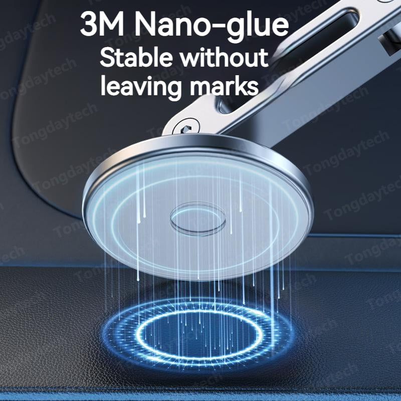 Magnetische Autotelefonhalterung mit 360° Rotation, faltbarer Telefonständer für iPhone 14, 13, 12, 11 Pro Max, Samsung S23, Xiaomi