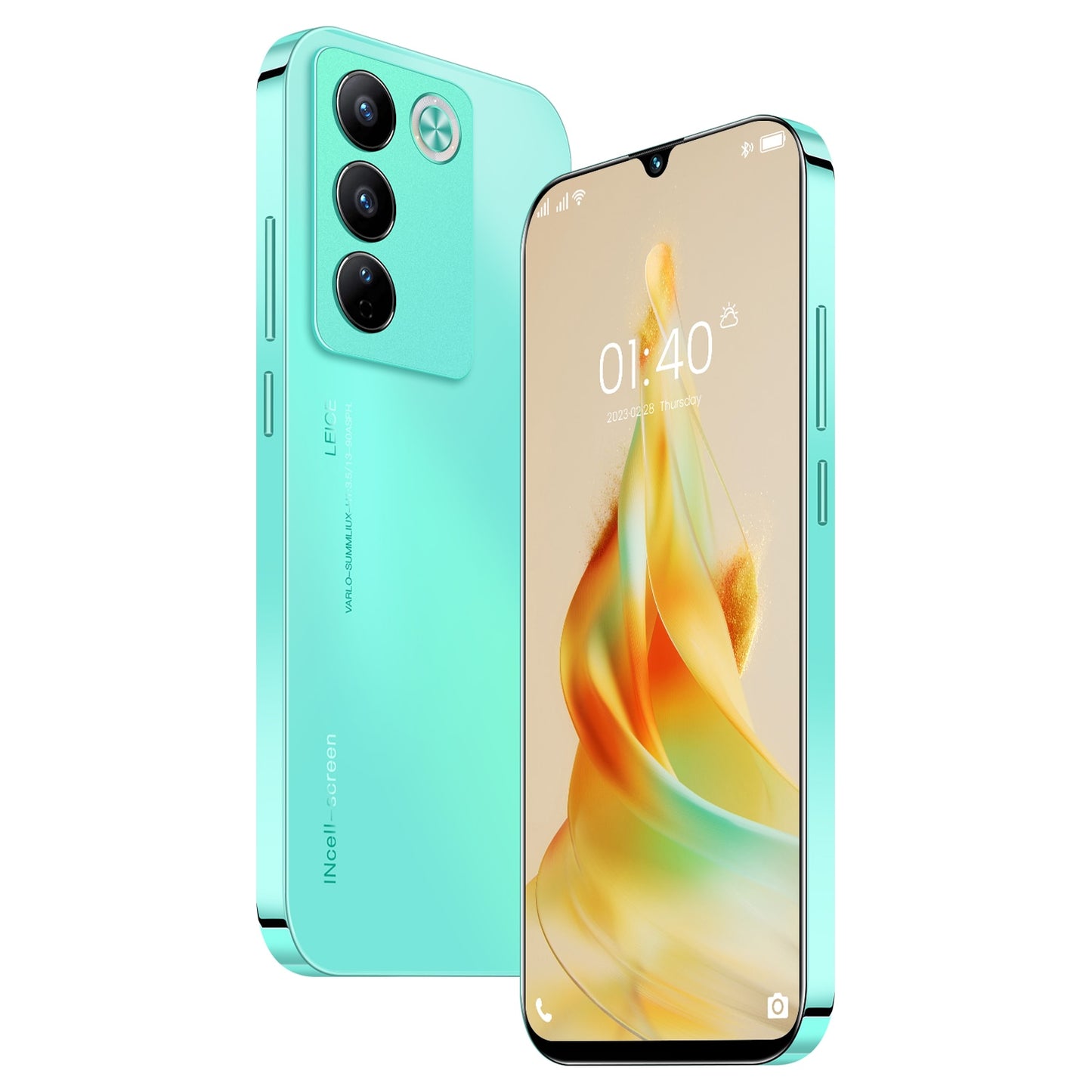 V27E neues Android Smartphone, Dual Sim 6800 mAh 7,3 HD-Bildschirm Handy Pro, globale Version 5G Original Mobiltelefone