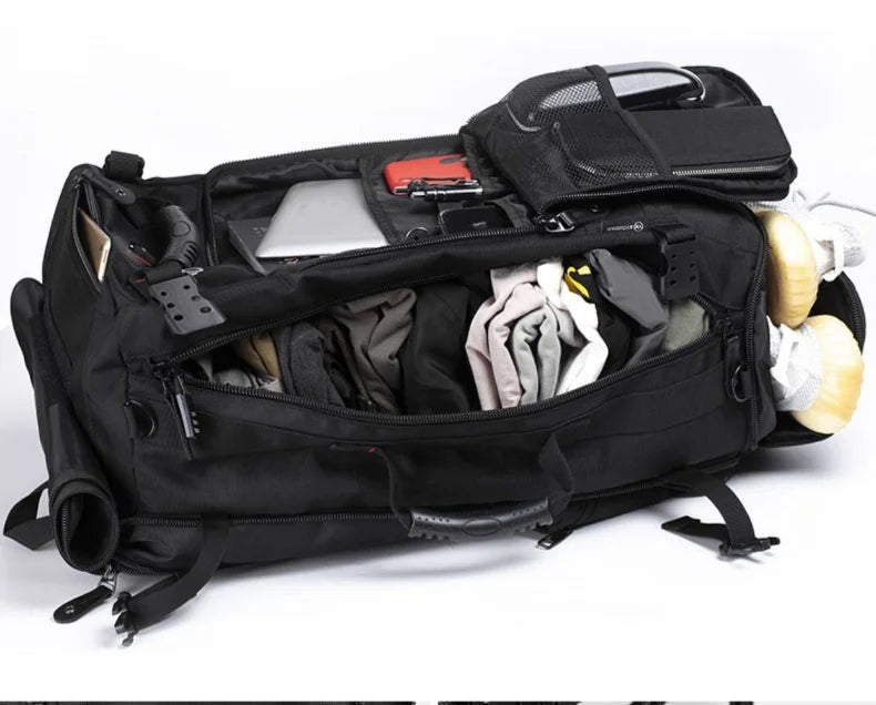 50L 70L Travel Fitness Training Backpack Large Capacity Multifunction Luggage Bag Waterproof Men Outdoor Hiking Trekking PackXA8
