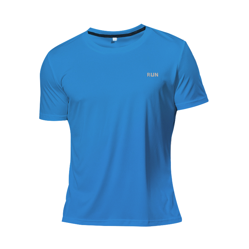 Hochwertiges Herren Polyester Running T-Shirt, Quick Dry Fitness Shirt