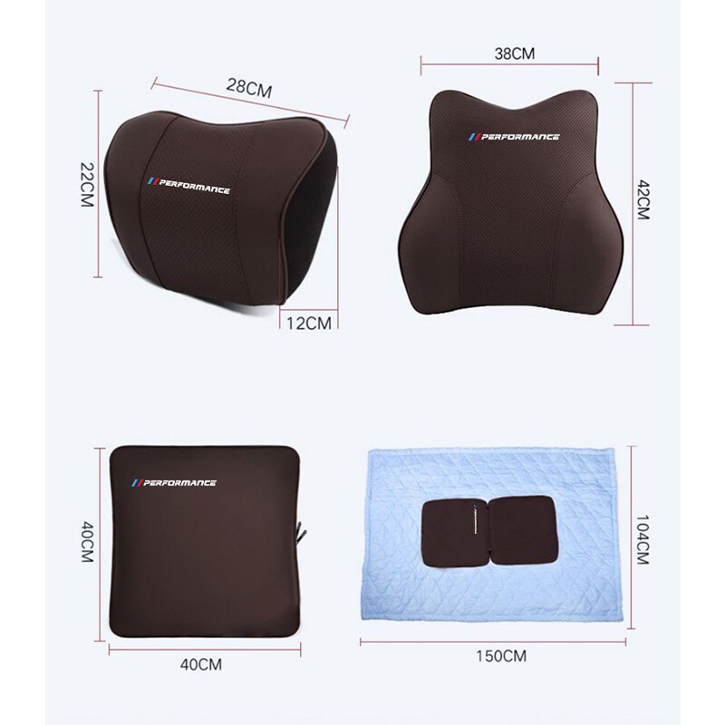 Leder Auto Kopfstütze, Nacken Kissen, Lenden Unterstützung, Auto-Protector Kissen für BMW, G30, F10, F30, g20