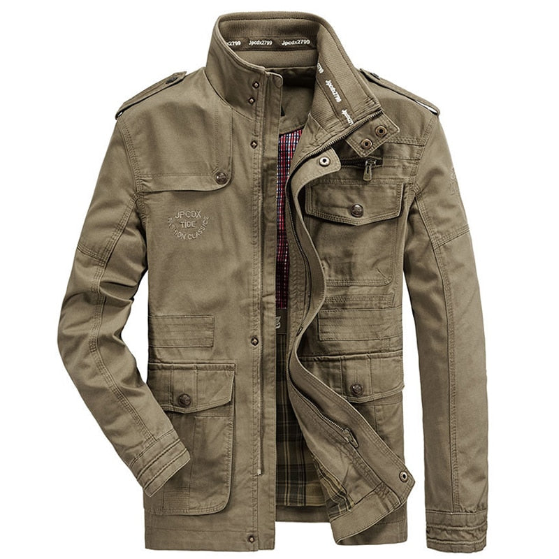 Neue 100% Baumwolle Herren Jacken, Military Cargo Jacken