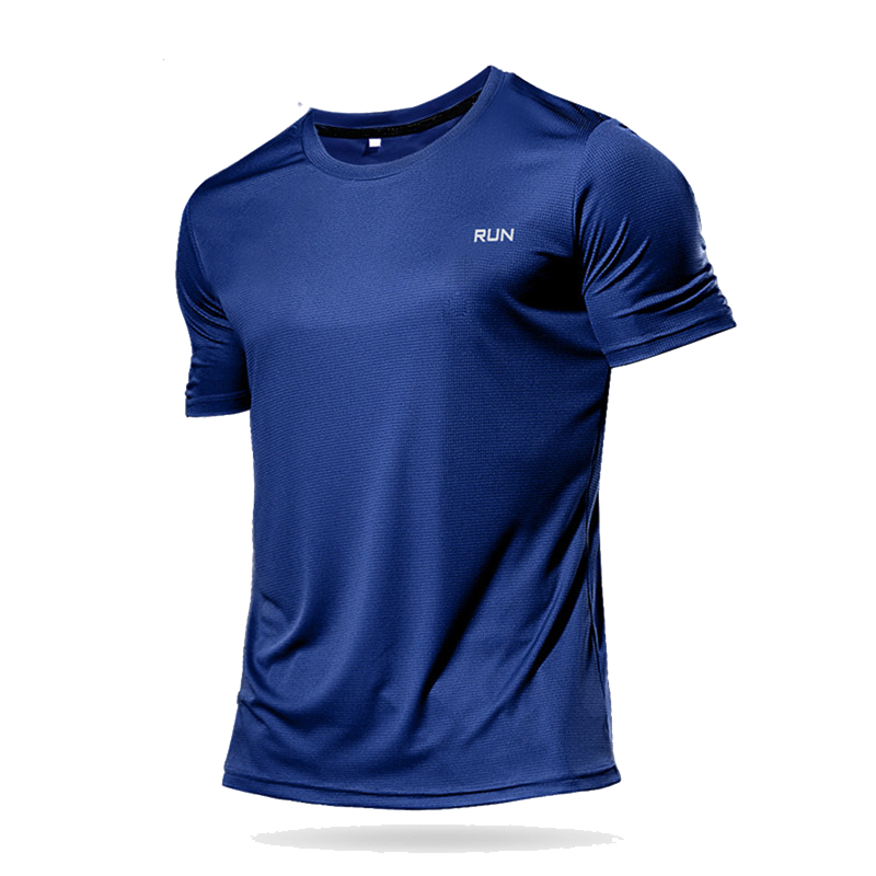 Hochwertiges Herren Polyester Running T-Shirt, Quick Dry Fitness Shirt