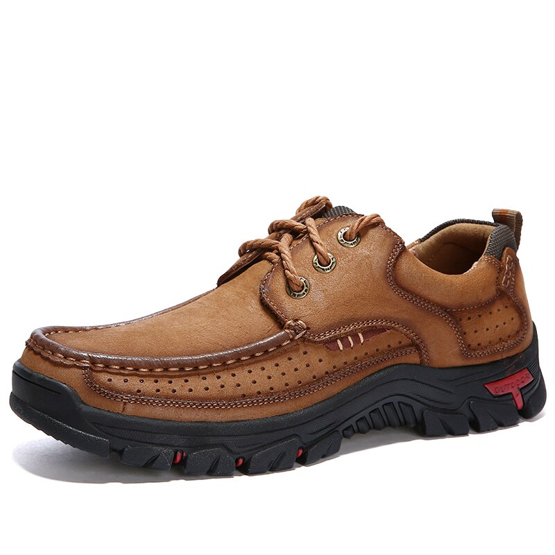 Männer Casual Kuh Lederschuhe, Hohe Qualität Vintage 100% Echtes Lederschuhe