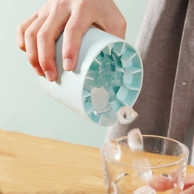 Kreative runde Silikon Ice Cube, Eis -Eimer für den Sommer