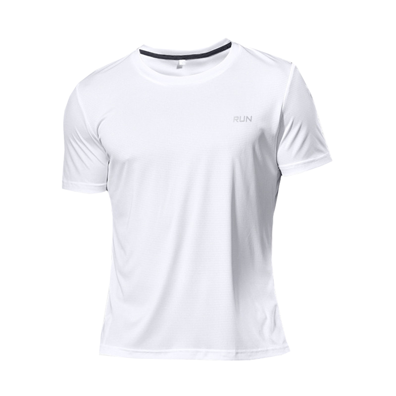 Hochwertiges Herren Polyester Running T-Shirt, Quick Dry Fitness Shirt