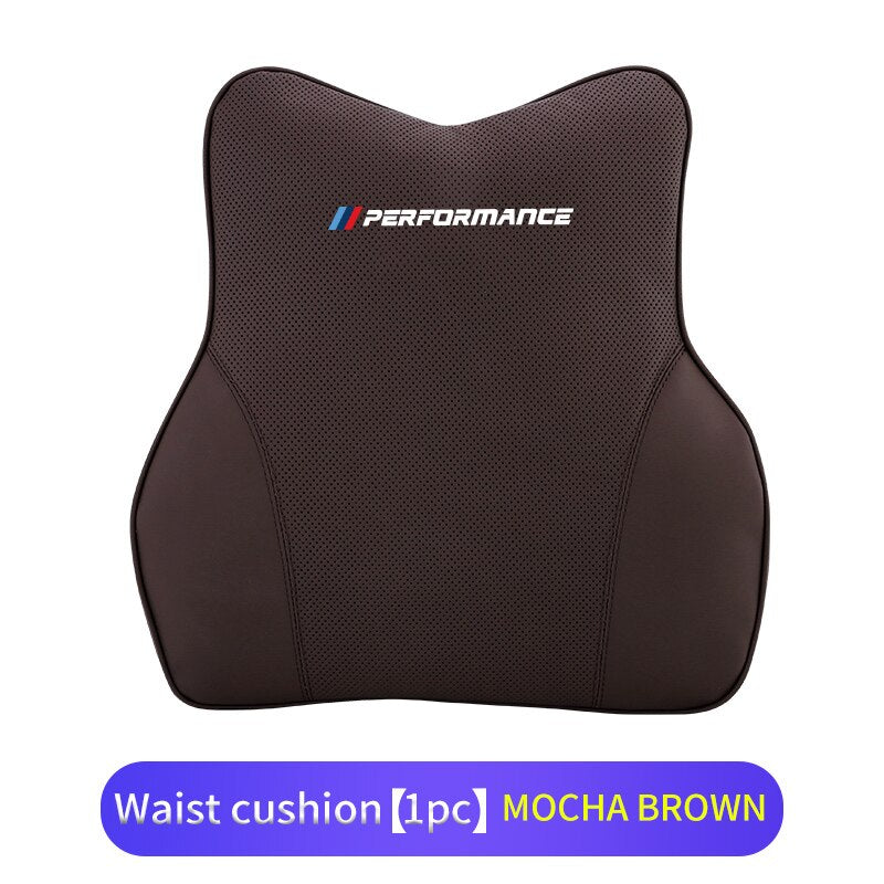 Leder Auto Kopfstütze, Nacken Kissen, Lenden Unterstützung, Auto-Protector Kissen für BMW, G30, F10, F30, g20