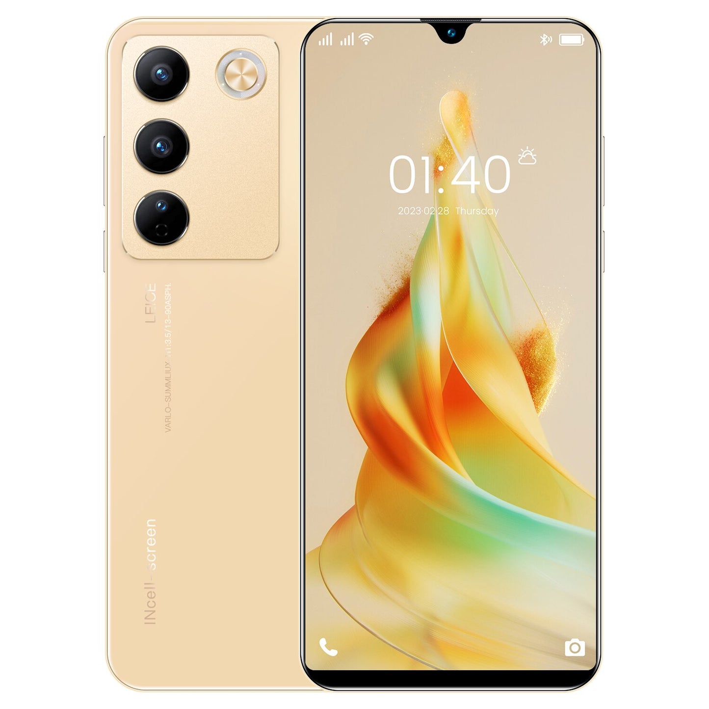 V27E neues Android Smartphone, Dual Sim 6800 mAh 7,3 HD-Bildschirm Handy Pro, globale Version 5G Original Mobiltelefone