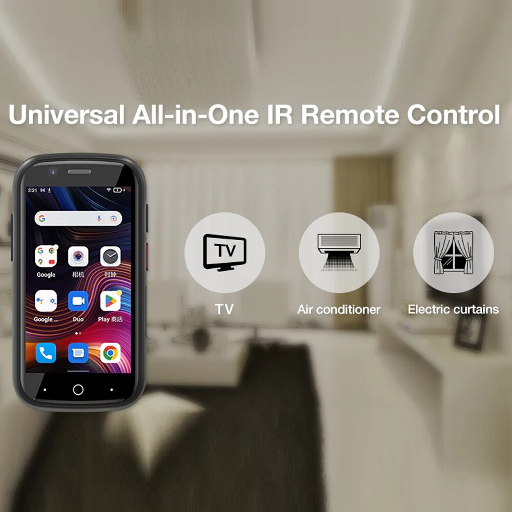 Unihertz Jelly 2E Super Mini Smartphone Android 12 Entsperrt 4GB 64GB Handy 2000mAh 16MP 4G