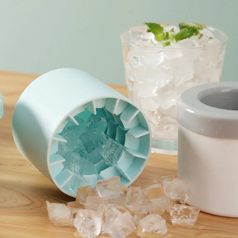 Kreative runde Silikon Ice Cube, Eis -Eimer für den Sommer