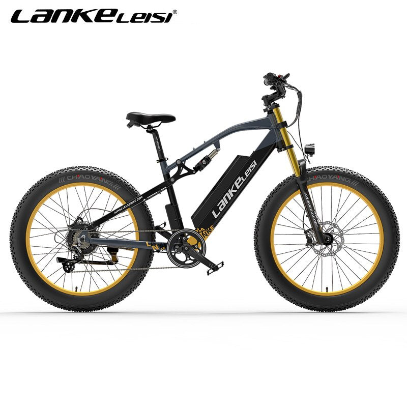 2023 Neues Elektrofahrrad 1000 W bürstenloser, Hochgeschwindigkeitsmotor Mountain EBike 48V16AH