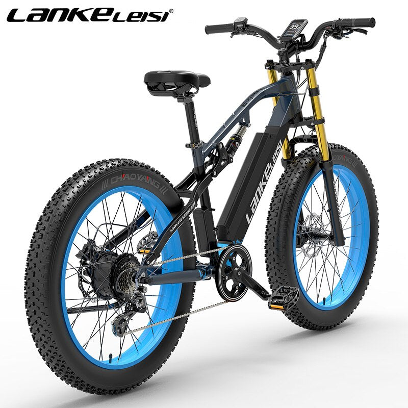 2023 Neues Elektrofahrrad 1000 W bürstenloser, Hochgeschwindigkeitsmotor Mountain EBike 48V16AH