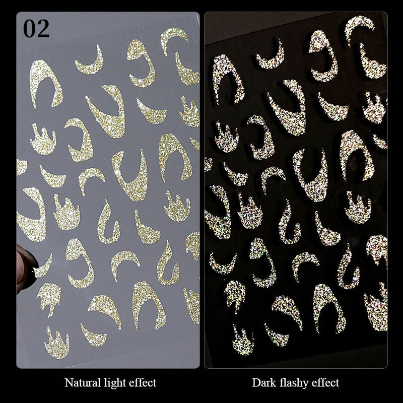3D Nagelaufkleber, love Aufkleber, Gesicht Muster, Valentinstag Nail art Dekoration, Liebesherz