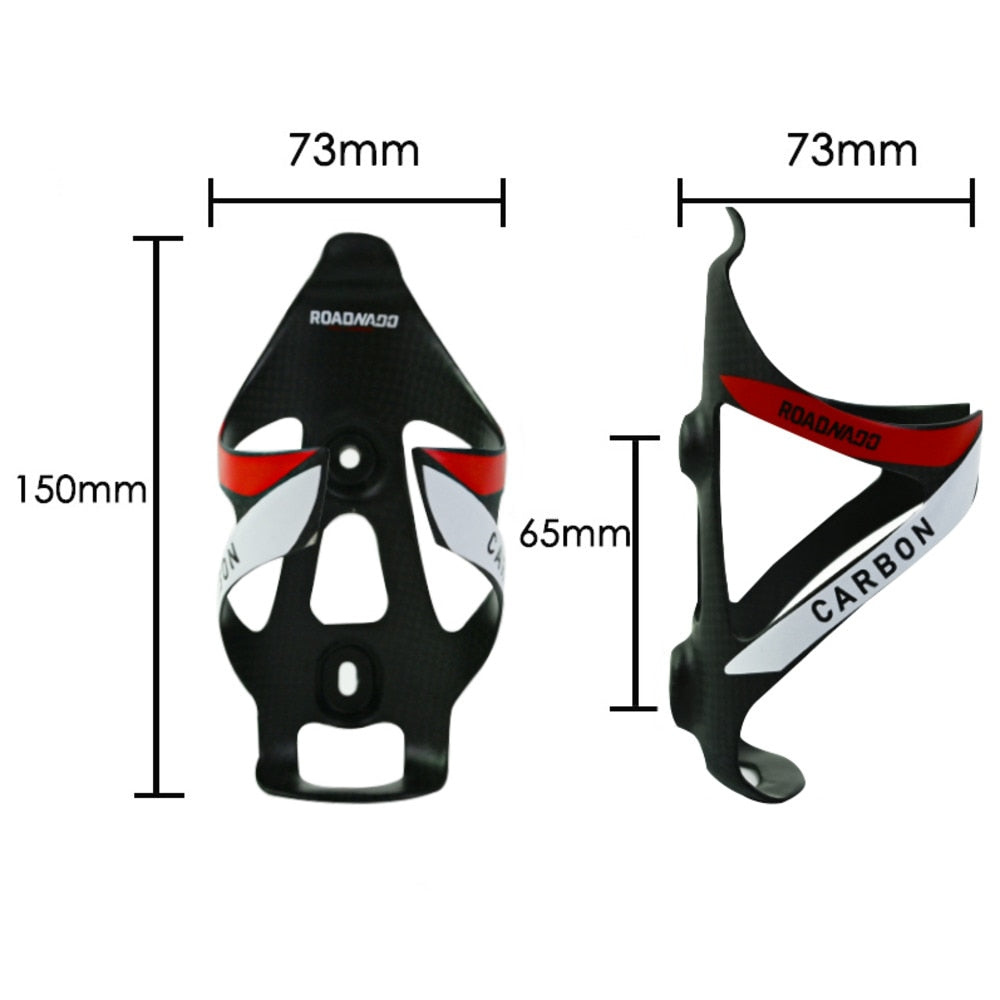 1 PC/2 PC Fahrrad Flaschenalter aus Vollkarbon, MTB Flaschenhalter